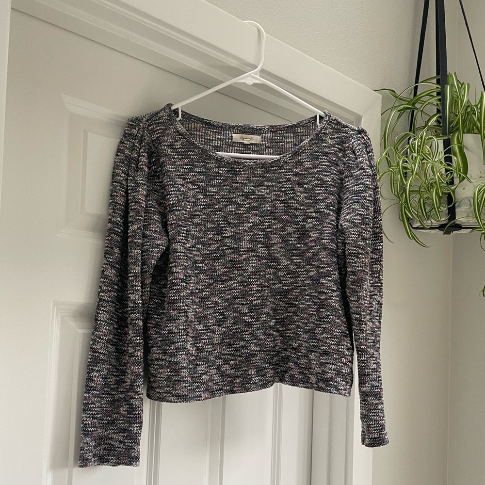 Madewell crop sweater